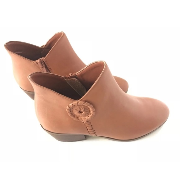 Jack Rogers | Womens Peyton Bootie Ankle Shoes Cowboy Boots - Picture 6 of 9